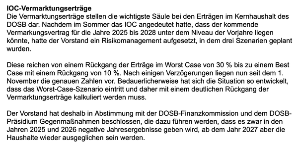 DOSB: vorerst kein Sportfördergesetz, keine Spitzensport-Agentur, kein Olympia-Konzept, aber Rücktrittsforderungen – und 30 Prozent weniger Geld vom IOC